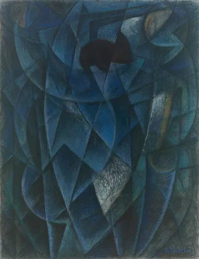 Study for Sea = Dancer by Gino Severini, 1913 — digital art print download