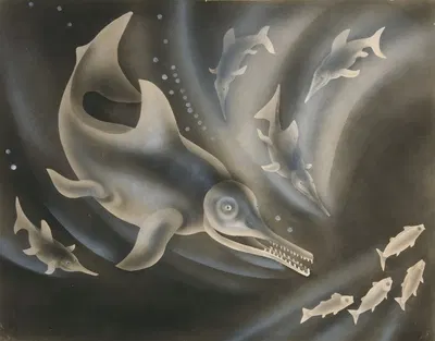 Prehistoric Animal by Hermann Post — digital art print download