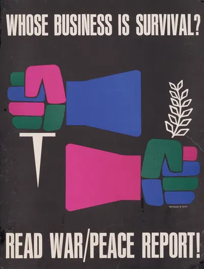 Whose business is survival by Harvey Appelbaum, 1962 — digital art print download