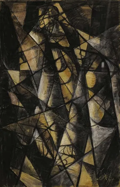 Стоящая обнаженная фигура by Леон Келли, 1924 — digital art print download