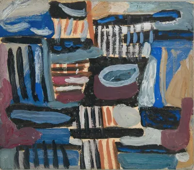 Kompozycja abstrakcyjna II by Sasza Blonder, 1934 — digital art print download
