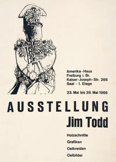 Ausstellung Jim Todd by Jim Todd, 1966 — digital art print download