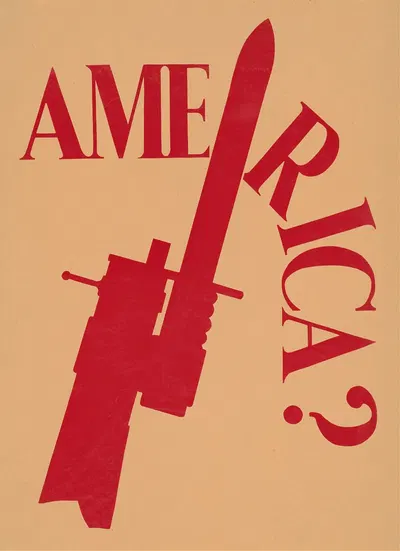 America by Massachusetts College of Art, 1970 — digital art print download