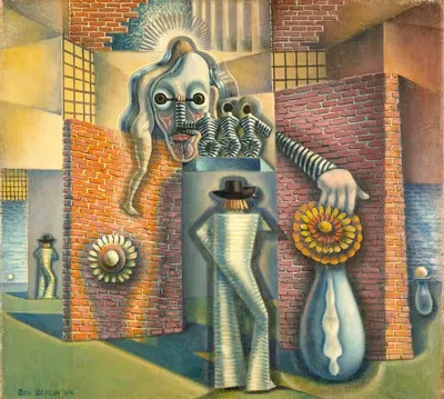 Без названия (Сюрреалистическая абстракция) by Бенджамин Ф. Берлин, 1939 — digital art print download