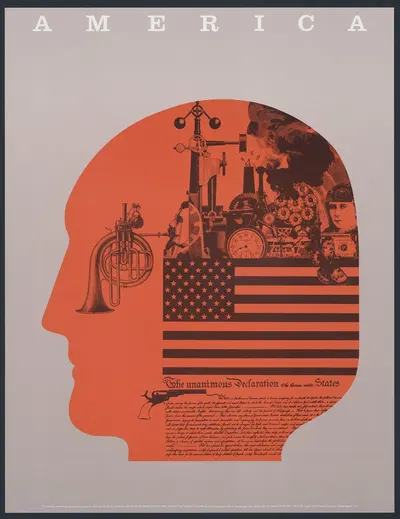 America by Michael David Brown — digital art print download