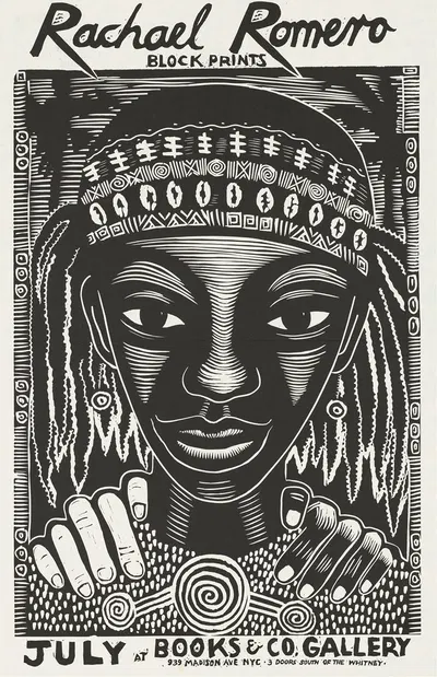Block prints by Rachael Romero, 1984 — digital art print download