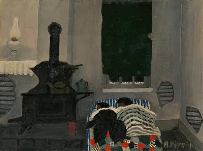 Спящий by Хорас Пиппин, 1943 — digital art print download