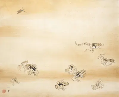 A Fine Day During the Rainy Season by Takeuchi Seihō, 1934 — digital art print download