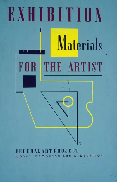 Exhibition Materials for the artist by Jerome Henry Rothstein, 1936-1941 — digital art print download