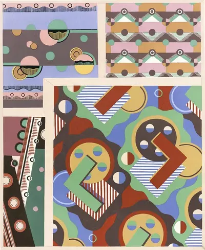 Collection decors et couleurs Pl.20 by Georges Valmier, 1930 — digital art print download