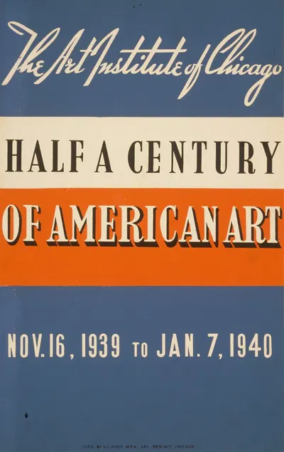 Half a century of American art by Anonymous, 1939 — digital art print download