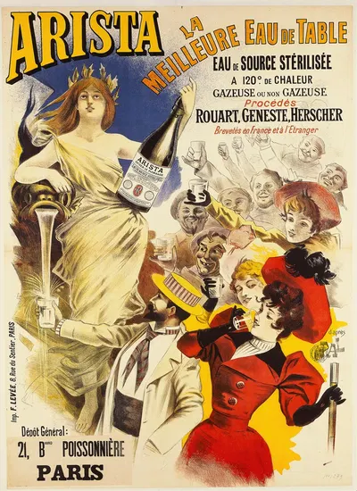 Arista, La Meilleure Eau De Table by Pal (Jean de Paleologue), 1894 — digital art print download