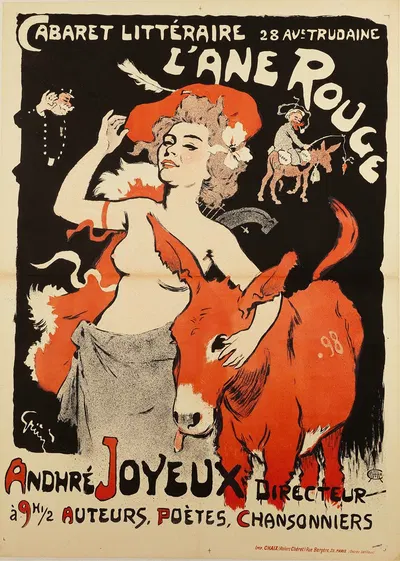 L'ane Rouge by Jules-Alexandre Grün, 1898 — digital art print download