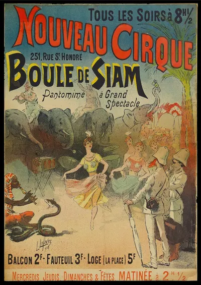 Boule De Siam by Lucien Lefèvre, 1894 — digital art print download