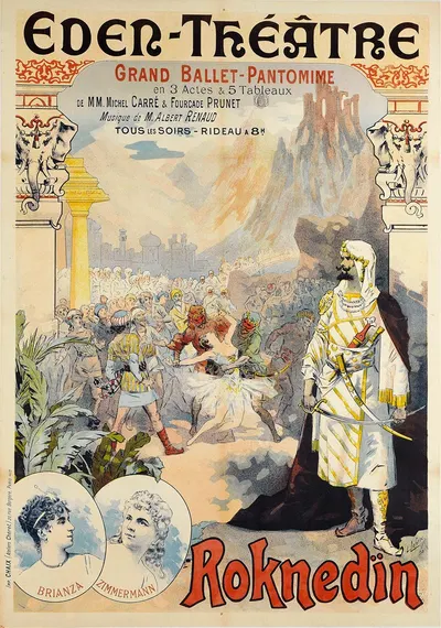 Roknedïn by Lucien Lefèvre, 1892 — digital art print download
