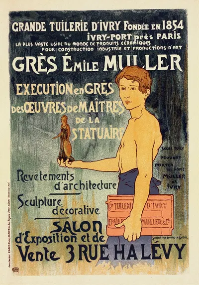 Grande Tuilerie D'ivry by Александр Шарпентье, 1898 — digital art print download