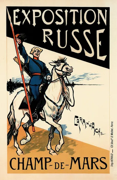 Exposition Russe by Кара́н д'Аш, 1897 — digital art print download