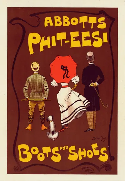 Abbots Phit-Eesi by Dudley Hardy, 1897 — digital art print download