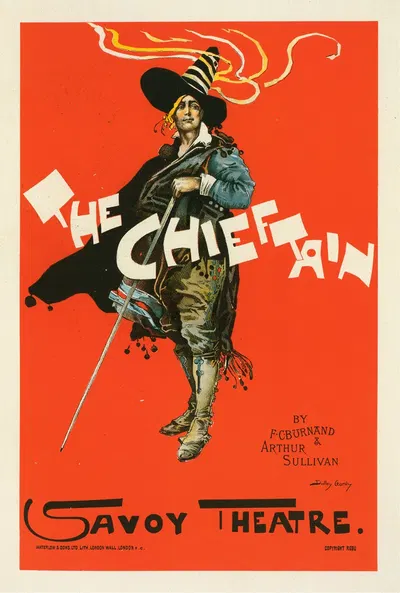 The Chieftain by Dudley Hardy, 1896 — digital art print download