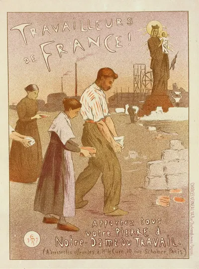 Notre-Dame Du Travail by Этьен Моро-Нелатон, 1900 — digital art print download