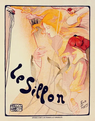 Le Sillon by Fernand Toussaint, 1897 — digital art print download