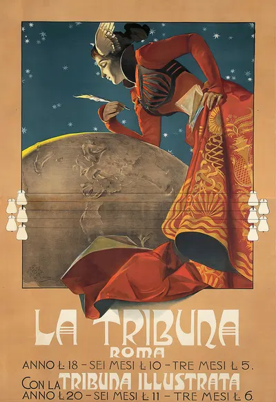 La Tribuna by Giovanni Mataloni, 1897 — digital art print download