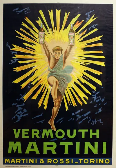 Vermouth Martini by Леонетто Каппьелло, 1920 — digital art print download