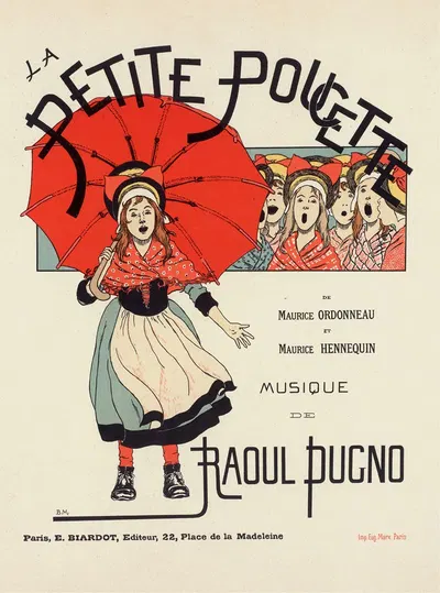 La Petite Poucette by Louis Maurice Boutet de Monvel, 1898 — digital art print download