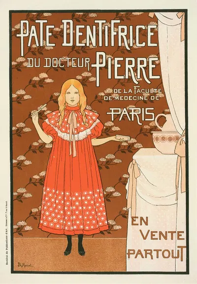 Pâte Dentifrice Du Docteur Pierre by Луи Морис Буте де Монвель, 1896 — digital art print download