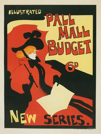 Illustrated Pall Mall Budget by Морис Грейффенхаген, 1896 — digital art print download
