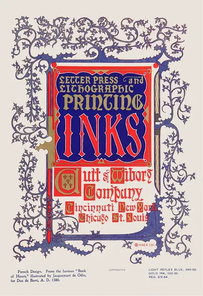 Ault and Wiborg, Ad. 123 by Frank Swick, 1890-1913 — digital art print download