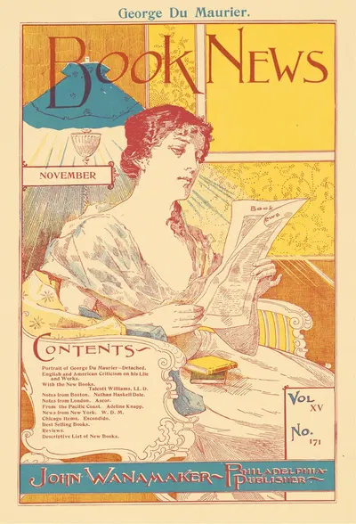 Book News (November) Vol. XV No. 171 by Джордж Дю Мориэ — digital art print download
