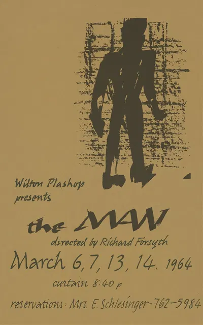 The man directed by Richard Forsyth by H. Edward Oliver, 1964 — digital art print download