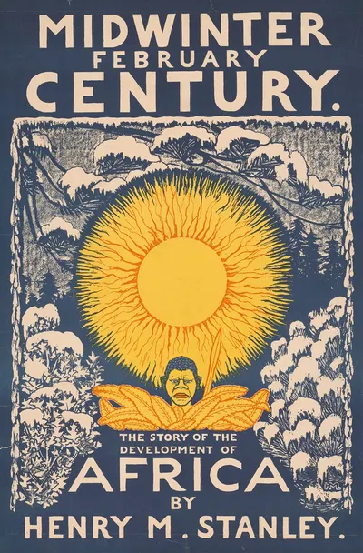 Midwinter February century. The story of the development of Africa by H. M. Lawrence, 1896 — digital art print download