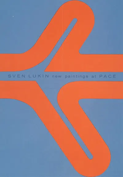 New paintings at Pace by Sven Lukin, 1964 — digital art print download