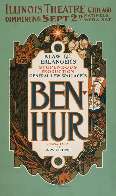 Ben-Hur by Strobridge & Co. Lith., c1901 — digital art print download
