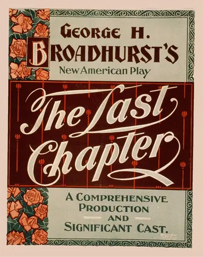 The last chapter a comprehensive production and significant cast. by U.S. Lithograph Co. — digital art print download