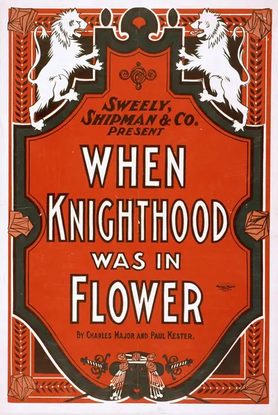 When knighthood was in flower by U.S. Lithograph Co., 1903 — digital art print download