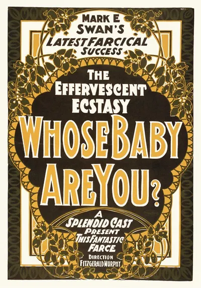 Whose baby are you by U.S. Printing Co., 1900 — digital art print download