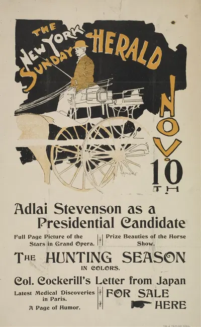 The New York Sunday herald. Nov. 10th. by Charles Hubbard Woodbury, 1895-1896 — digital art print download