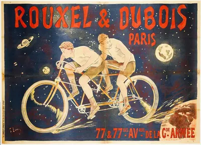 Rouxel And Dubois Paris by Ferdinand Lunel, 1894 — digital art print download