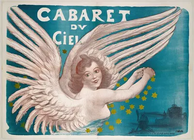 Cabaret Du Ciel by Adolphe Léon Willette — digital art print download