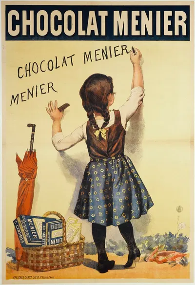 Chocolat Menier by Фирмин Буйссе — digital art print download