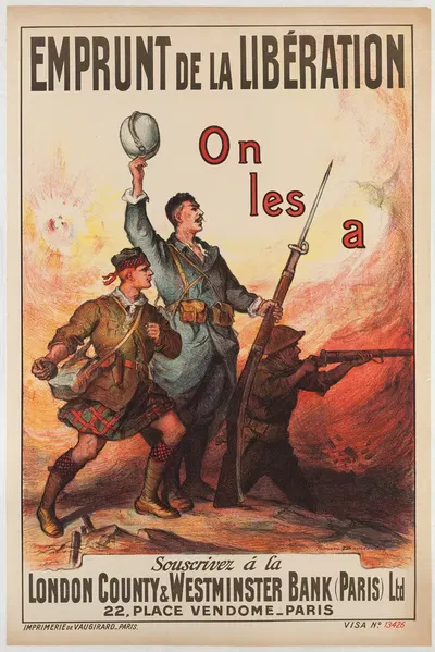 Emprunt De La Liberation by Фирмин Буйссе, 1918 — digital art print download