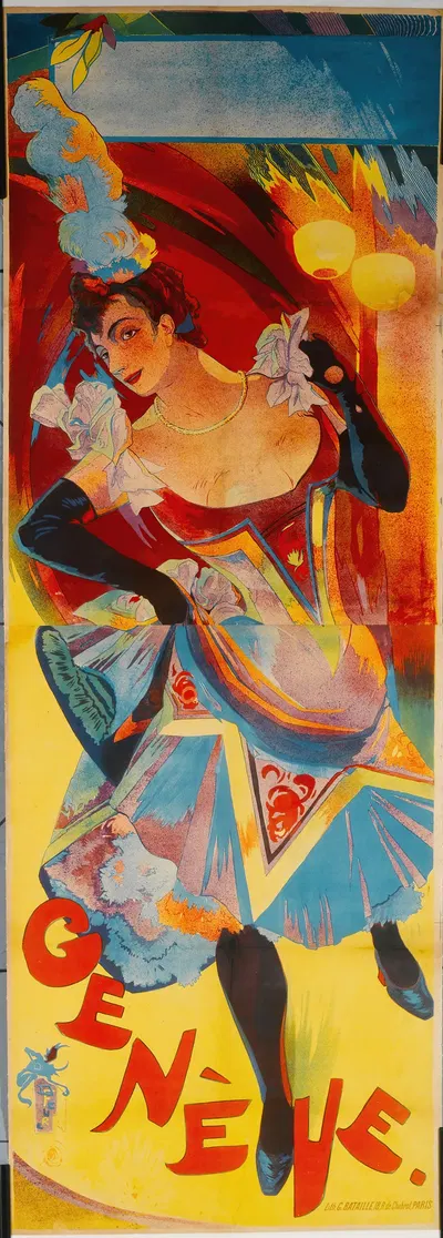 Geneve by Georges de Feure, 1880-1900 — digital art print download