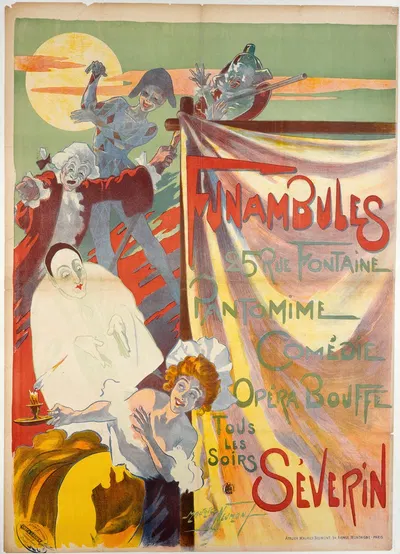 Funambules by Морис Луи Анри Неймон, 1898-1900 — digital art print download