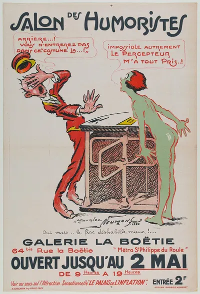 Salon Des Humoristes Galerie La Boëtie by Морис Луи Анри Неймон, 1926 — digital art print download