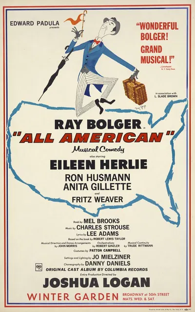 All American by Artcraft Lithograph, 1962 — digital art print download