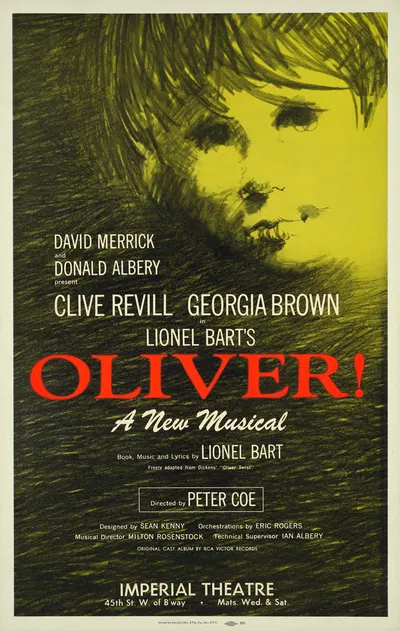 Oliver! by Artcraft Lithograph, 1963 — digital art print download