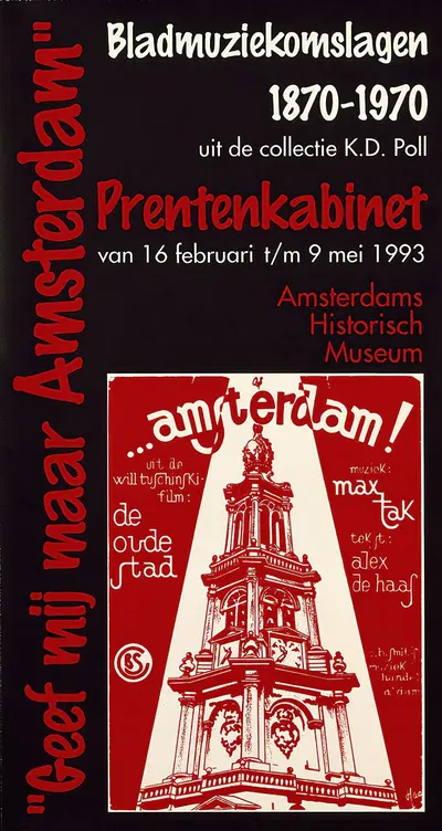 Geef mij maar Amsterdam by Edo Mulder, 1993 — digital art print download